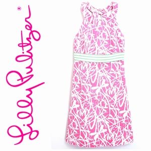 Nwot Lilly Pulitzer Tinsley Light up My Life Dragon Fly Halter Dress